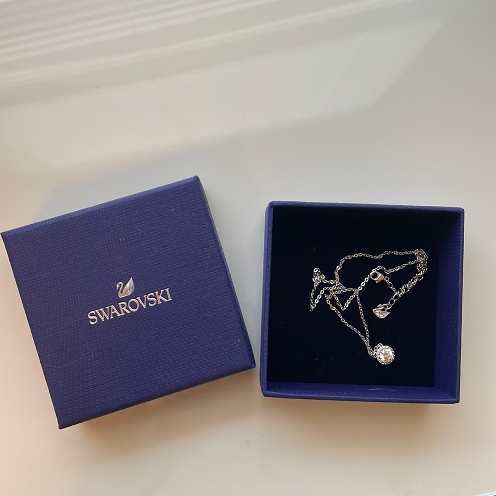 Swarovski necklace with original box